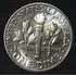 3 Moedas Roosevelt Dime 1965/66/67 Flor De Cunho Letra P Sms