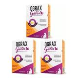 3 Ograx Gatos Suplemento Alimentar Omega-3 30 Cápsulas Avert