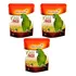 3 Pacote Semente Passaro Papagaio Gold Mix Reino Das Aves