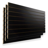 3 Paineis Canaletado Preto