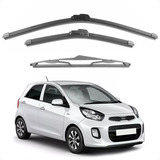 3 Palhetas Limpador Parabrisa Picanto 2012 2013 2014 2015 16