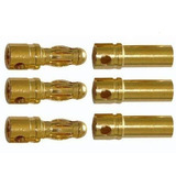 3 Pares Conector Banana