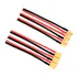 3 Pares Plugs Conector Energia Xt30 Macho  Fêm Com Fio 16awg