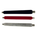 3 Peças Barra Toucador Com Anel Esponja Veludo 21 Cm