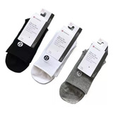 3 Peças Lululemon Calcetines Deportivos Original Unissex