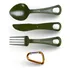 3 Peças Talher Policarbonato Camping Trekking Guepardo