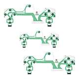3 Peliculas Mantas Condutivas Jdm jds 040 Para Playstation 4