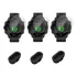 3 Películas Protetora De Tela E 3 Plugs Garmin Forerunner 55