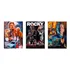 3 Placas Quadros Filmes Antigo Cinema Anos 80 E 90 - 30 X 40
