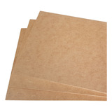 3 Placas Retangular Mdf Cru De 18mm Espessura E 30x80cm