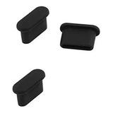 3 Plug Anti Poeira Usb Para iPhone