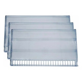 3 Prateleiras Acrilica Refrigerador