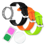 3 Pulseiras Capa Preta