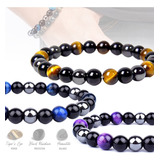 3 Pulseiras Hematita Olho