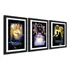 3 Quadros Star Wars Trilogia Clássica, Episódios 4, 5 E 6 A2