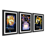 3 Quadros Star Wars