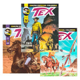 3 Revistas Tex Edição Especial Colorida Histórias Completas