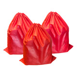 3 Sacos Grande Vermelho