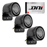 3 Sirene Marcha Ré 12v 24v Bivolt Interminente Prova D água