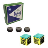 3 Solas Triangle 11mm   2 Giz Triangle Verde Cor Verde claro