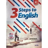 3 Steps To English - Aprenda Sozinho - Com Cd - Novo Lacrado