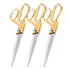 3 Tesoura De Costura Profissional Para Alfaiate Tecido 9 5