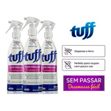 3 Tuff Sem Passar Desamassa Facil Roupas Perfuma Tira Odor