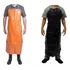 3 Un Avental Impermeável Pvc Forrado Kp1000 Laranja Cor Preto Desenho Do Tecido Kp 1000
