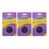 3 Unid Tablete Bloco Sanitário Cx Acoplada Coala 50g Lavanda