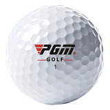 3 Unidades De Bolas De Golfe Pgm   3 Camadas