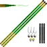 3 Varas Telescópica Green Bamboo 3 60m Original Jau Pesca