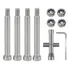3 X 10 conjunto De Peças De Metal Rc  De Dobradiça  Porca