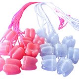 30 Bau Dente De Leite Extração Com Glitter E Cordão   Odonto