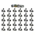 30 Cinto Segurança 2 Pontos Abdominal Transversal Universal
