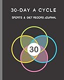 30 Day A Cycle  Sports   Diet Record Journal  Self View For 10 Minutes Everyday