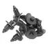 30 Presilha 6mm Fixa Carenagem Suzuki Srad Yamaha R1 R6 Nmax