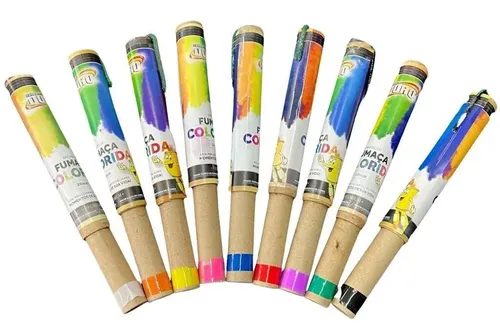 30 Unids Fumaca Colorida