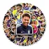 300 Peças De Adesivo Soccer Star Neymar Doodle
