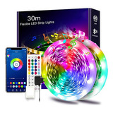 30m Bluetoothluz Fita Led