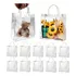 30pcs Sacola Praia Bolsa Plástica Alça Transparente Cristal