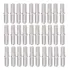 30x Conector União De Acrílico Para Mangueira 4mm P  Aquario