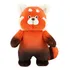 33cm Virando Vermelho Pixar Mei Panda Pelúcia Bicho De Pelúc