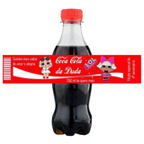 35 Rótulos Adesivo Personalizado Caçulinha Coca Cola