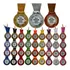 38 Medalhas Personalizadas Ouro Prata Bronze 7 5cm
