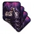 3drose Llc Cst_8332_1 Coaster Retratando Motocicleta Harley-