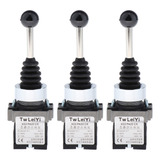3pcs 2no 2 Position Joystick Switch Interruptor De Direção