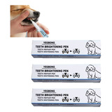 3pcs Gel Removedor De Placa E Tártaro Cães Gel Caneta