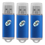 3x 64 Mb Usb