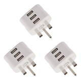 3x Adaptador De Carregador