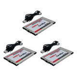 3x Adaptador De Cartao